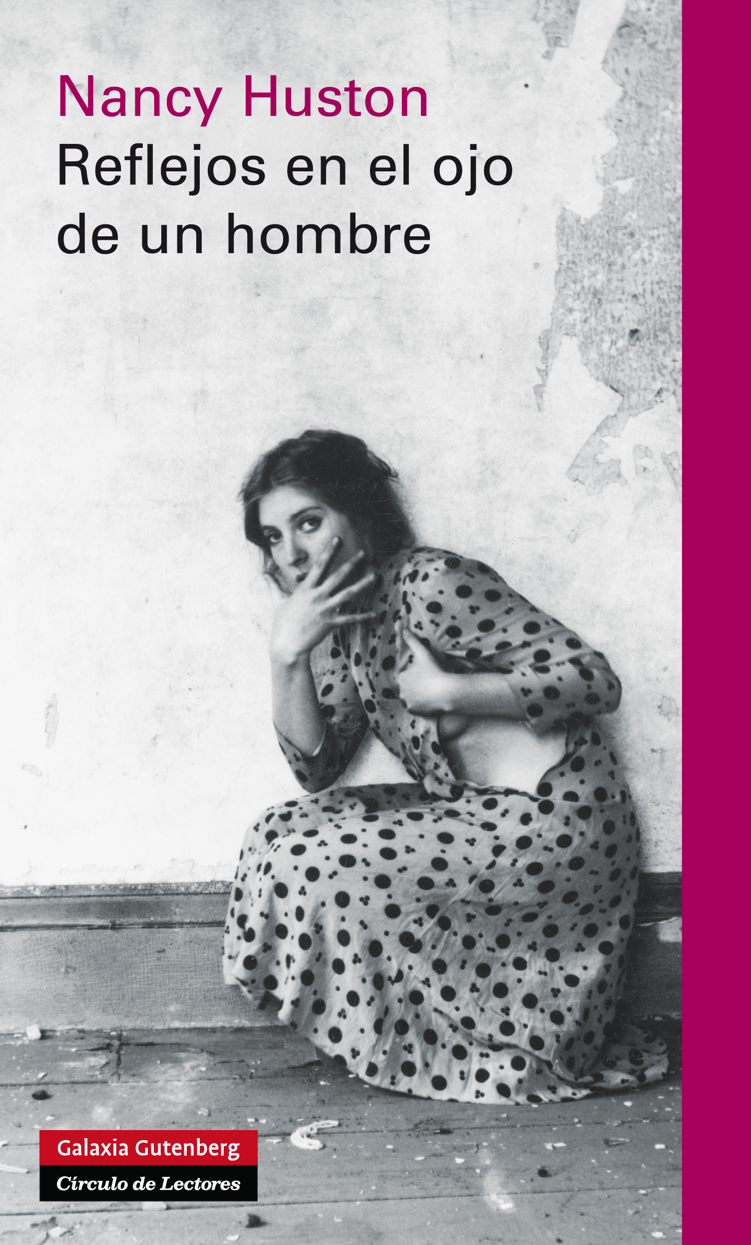 Reflejos en el ojo de un hombre