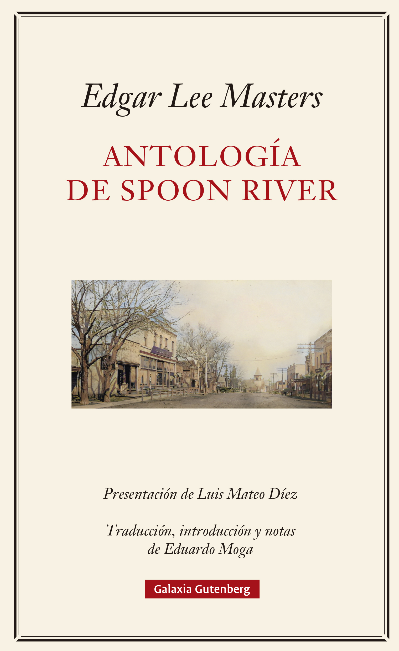 Antología de Spoon River, de Edgar Lee Masters.